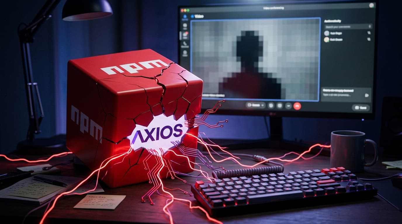The Axios Hack: How North Korea Weaponized a Video Call to Compromise 100 Million Developers