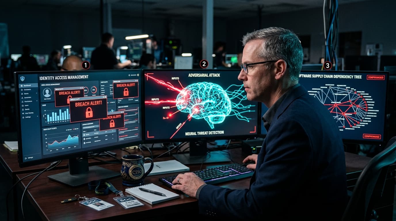 AI Security in 2026: Three Fronts Every Technical Leader Must Hold